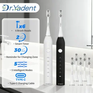 Dr.Yadent Electric Toothbrush for Sensitive Gum