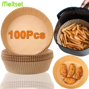 50/100Pcs Air Fryer Non Stick Disposable Paper